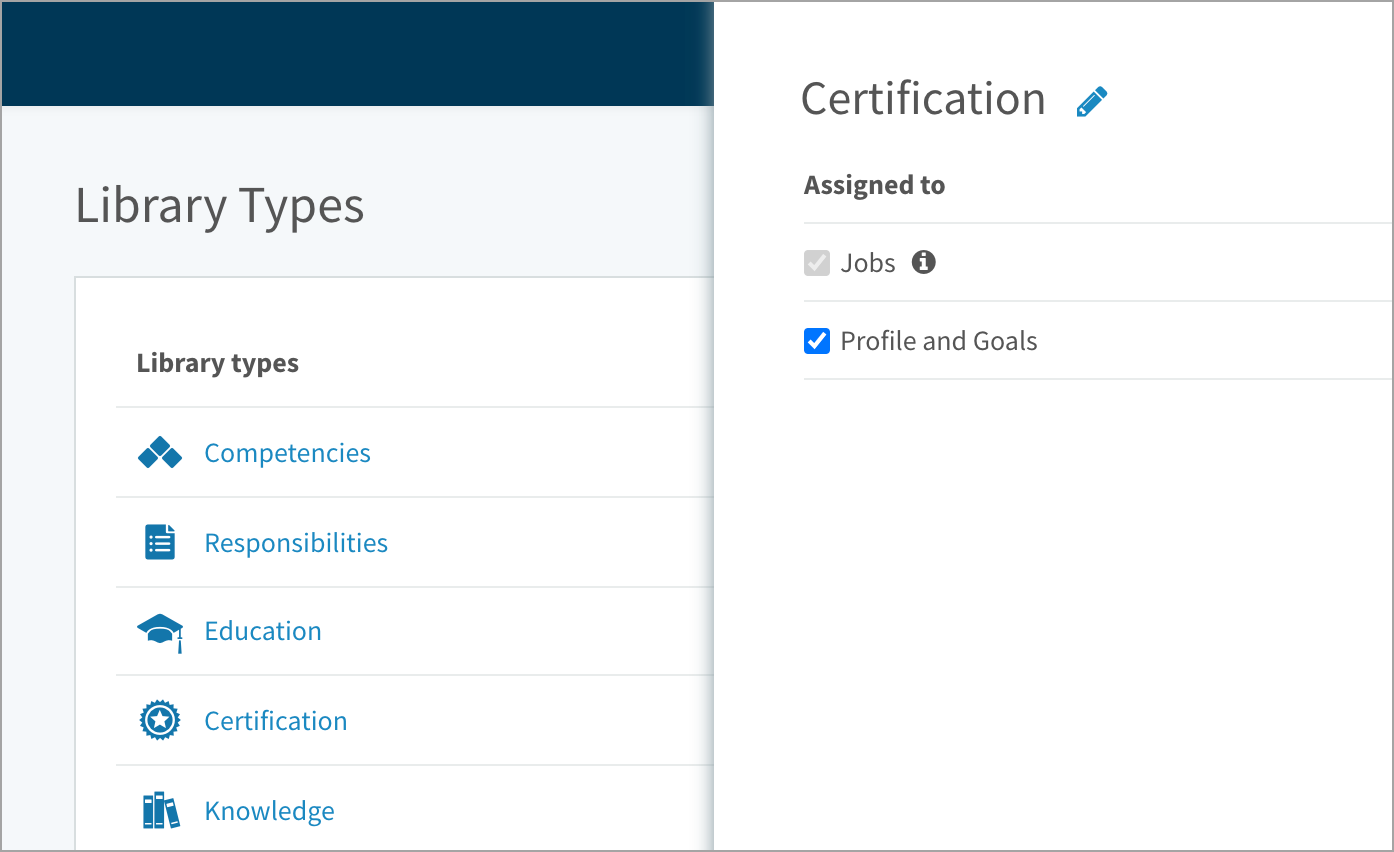 Manage Library Types